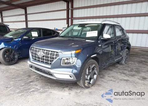 2020 Hyundai Venue Denim from USA, damaged, VIN KMHRC8A36LU021630